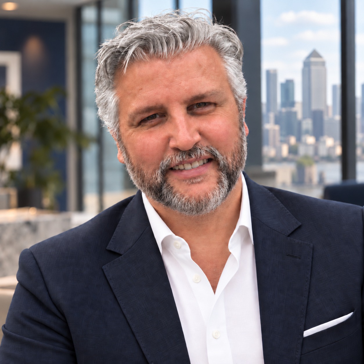 Portrait of Tiago Falcão, Managing Partner of Acreo Partners